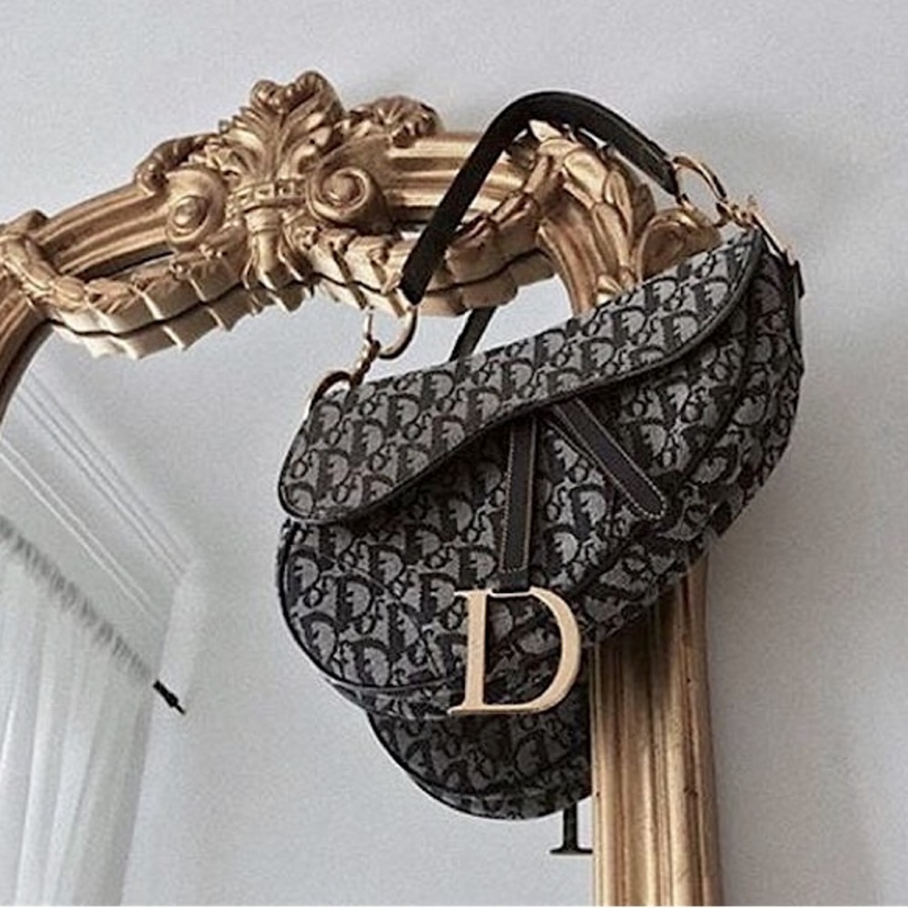 Saddle Vintage Oblique Shoulder Bag Style